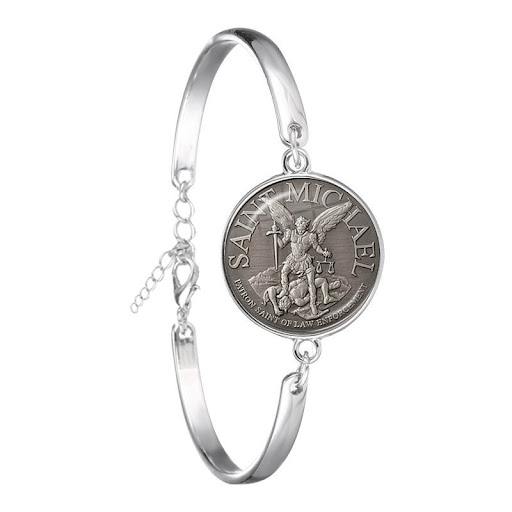 Title 12, Fashion Angel Pattern Bracelet for Men and Wome...