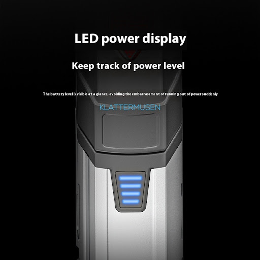 Title 2, Design LED Display Portable Flashlight