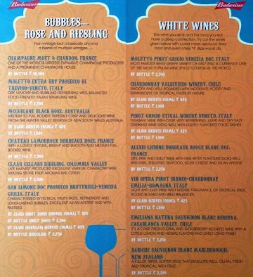 Cafe Delhi Heights menu 