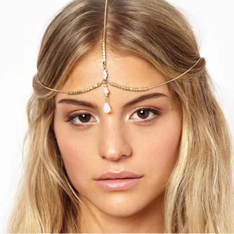 Tiara com pingente de gota, adicione um toque de elegância ao seu visual. Ideal para complementar penteados e destacar sua beleza natural.