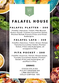 Falafel House menu 1