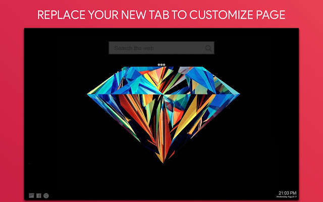 Diamond Wallpaper HD Custom New Tab