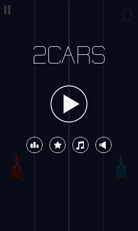 Android application 2 F1 Cars Racing screenshort