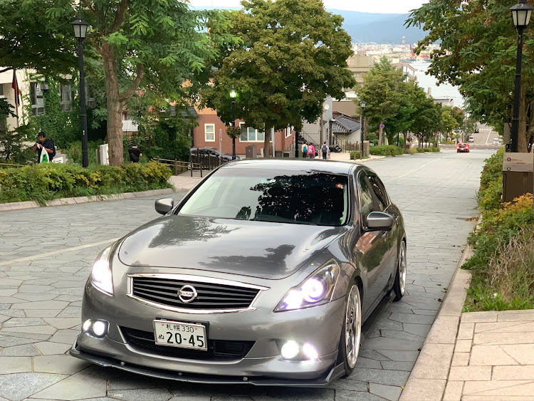 スカイラインのスカイラインV36・お盆休み・ドライブ・函館・濡れるいいスカイラインに関するカスタム事例の投稿画像9枚目