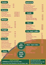 Panchayat Cafe menu 3