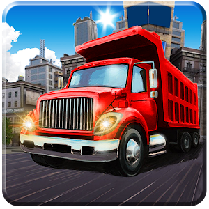 City Cargo Truck Driver Hill Driving Simulator 3d  Icon