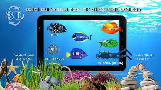 Ocean Fish Live Wallpaper HD screenshot 0