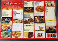 Chinese Cafe menu 1