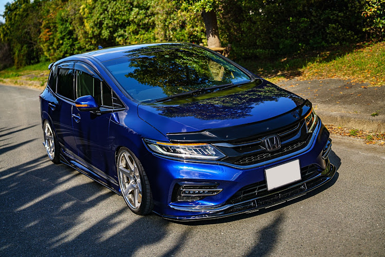 ジェイドのBLITZ DAMPER ZZR  Spec DSC PLUS・WORK ZEAST BST1・秋晴れ・海沿いの風景・工業団地内での撮影に関するカスタム事例の投稿画像4枚目