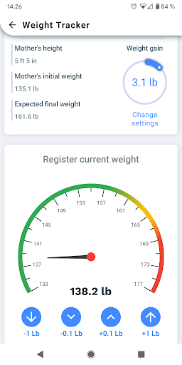 Screenshot My Pregnancy - Week by Week