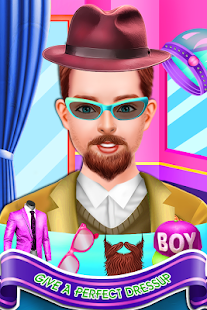 Crazy Beard Salon Girls Games (Ad-Free)