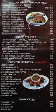 Chinaar menu 7