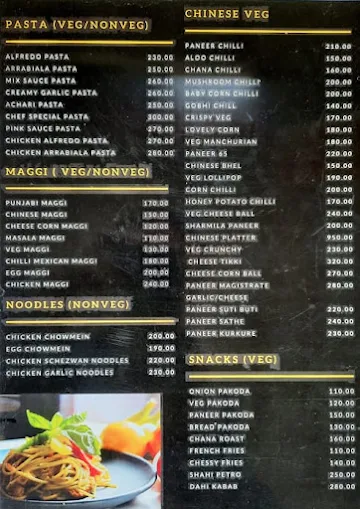 Mehfil Restro Cafe menu 