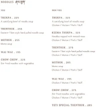 Yeti - The Himalayan Kitchen menu 8