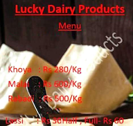 Lucky Dairy Products menu 1