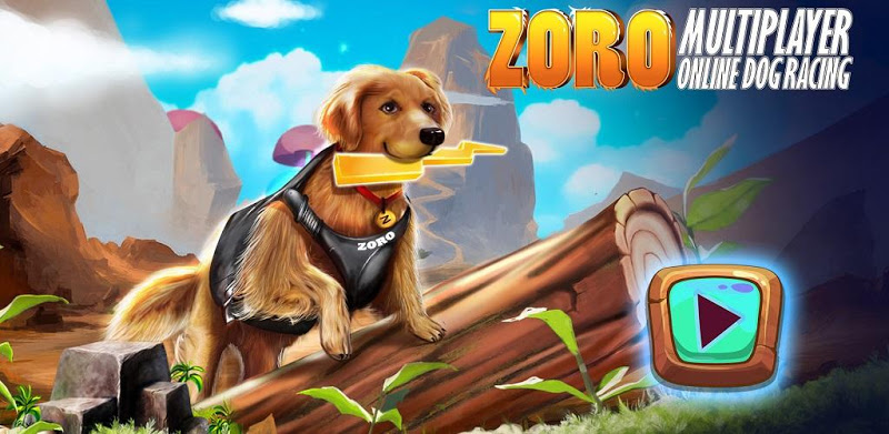 Zoro Pet Dog Run PVP Multiplayer Dog Racing Games.