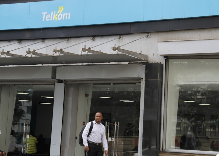 Telkom shop in Nairobi's CBD