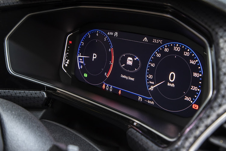 The optional Active Info Display instrument cluster costs R10,200.