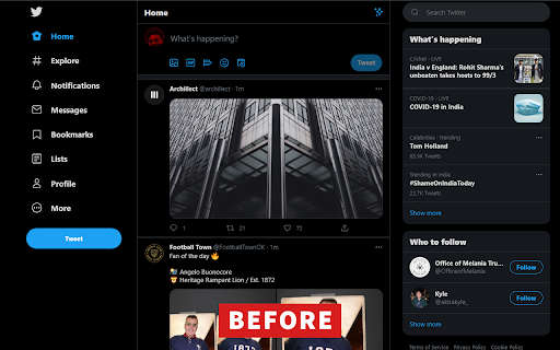 Clean Twitter