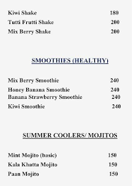 The Thick Shake Bar menu 6