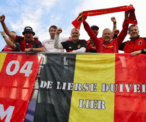 Belgique belgie supporters Géorgie 