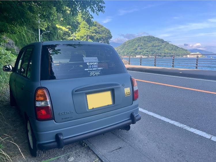 ミラジーノの海と愛車に関するカスタム事例の投稿画像3枚目