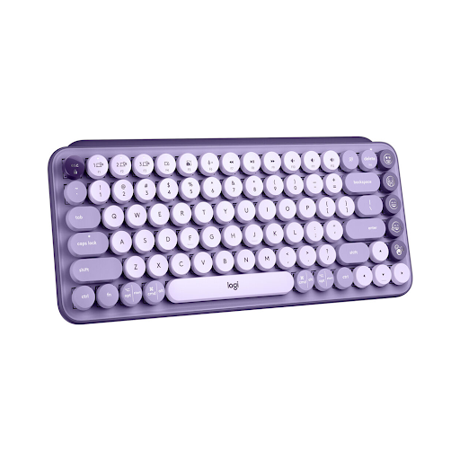 Bàn phím cơ không dây Logitech POP Keys màu tím (920-011227) (lavender)