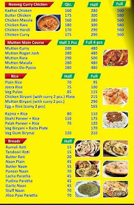 Chawla's Tandoori Junction menu 2