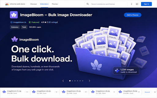 Imagebloom — Image Extractor screenshot 3
