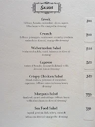 Morgan’s Place By The Sea menu 3