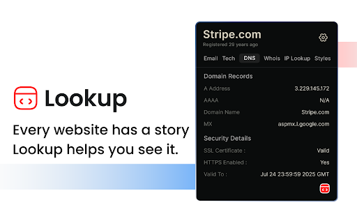 Lookup
