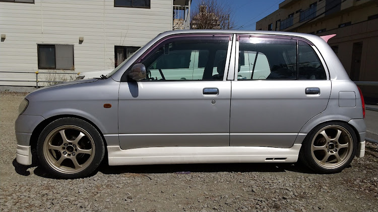 ミラの超車高調・下げたい病に関するカスタム事例の投稿画像2枚目