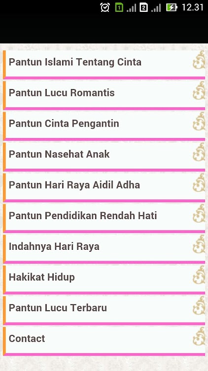 Pantun Cinta Romantis Islami – Android Aplikace — AppAgg