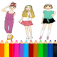 Download Coloring Fashion Girls For PC Windows and Mac 1.0.0