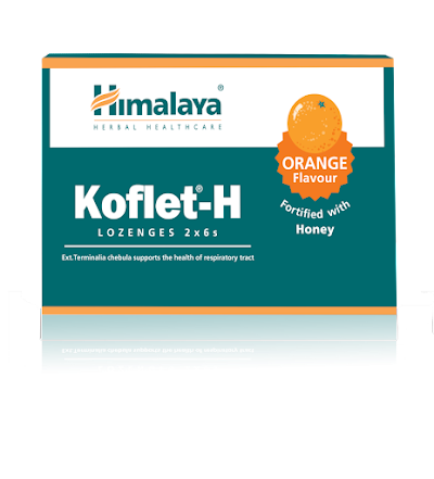 Koflet-H Orange Flavour Lozenges 6s