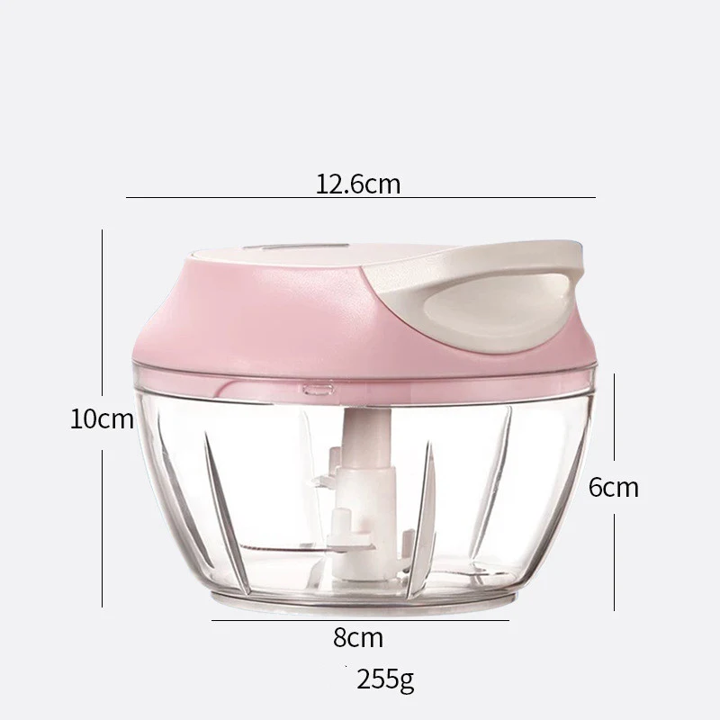 Mini hachoir électrique à ail pour la maison Gain de temps et d'effort Hachez, mixez et préparez vos repas rapidement avec ce gadget de cuisine pratique