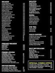 Drood Cafe menu 1