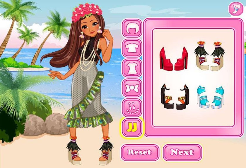 Fashion Adventure Girl Dressup Screen 1