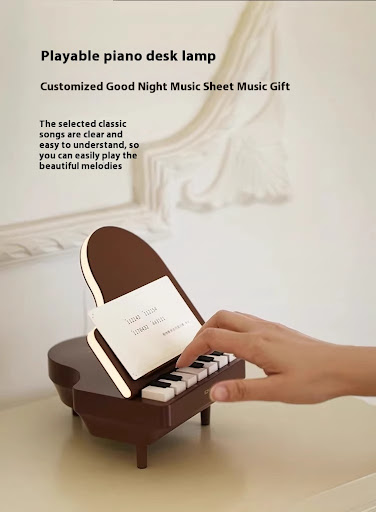 Title 1, Piano Bluetooth zvučnik bežičnim punjenjem, noć...