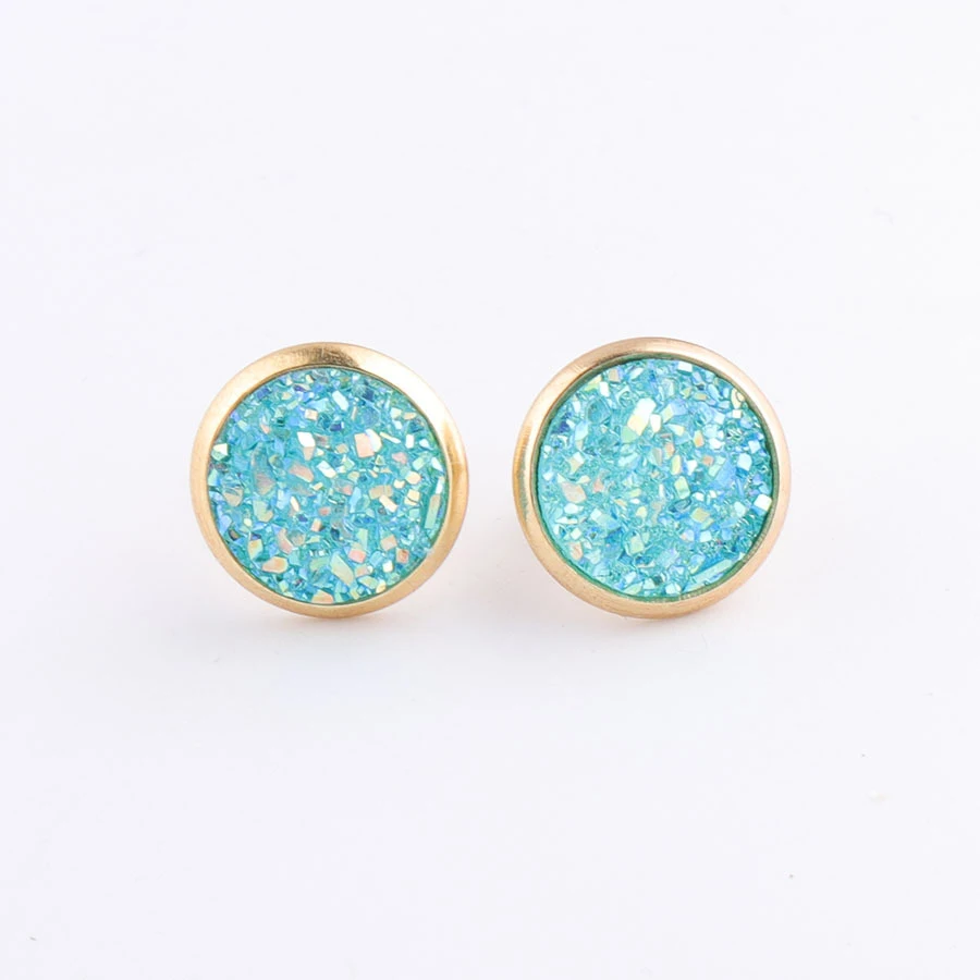 Pendientes de botón dorados con estrellas, acero inoxidable y baño de oro, un toque de brillo para tu día a día, elegantes y duraderos