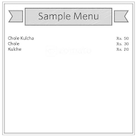 Kashiram Chole Kulche menu 1