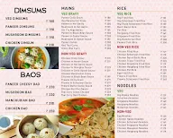 The Bao Street menu 2