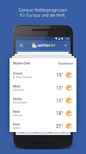 wetter.tv - Wetter Schweiz - náhled