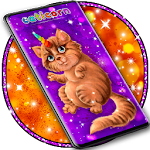 Cover Image of Download Cute Kitty Wallpaper 😻 Unicorn Cat 4K Wallpapers 5.6.1 APK
