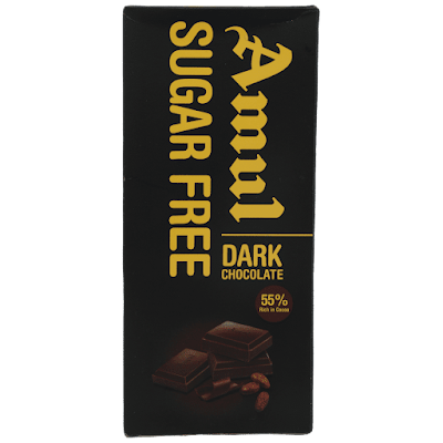 Amul Sugarfree Dark Chocolate 150G 150 Gm