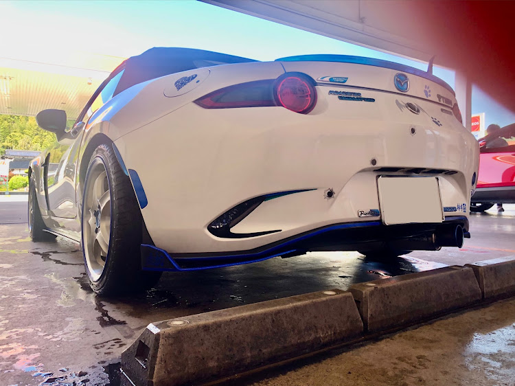 ロードスターの洗車後にパシャり・医療従事者にエールを❗️・コロナウイルスに負けるな・two-kに関するカスタム事例の投稿画像5枚目