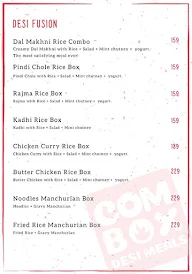 Combox menu 8