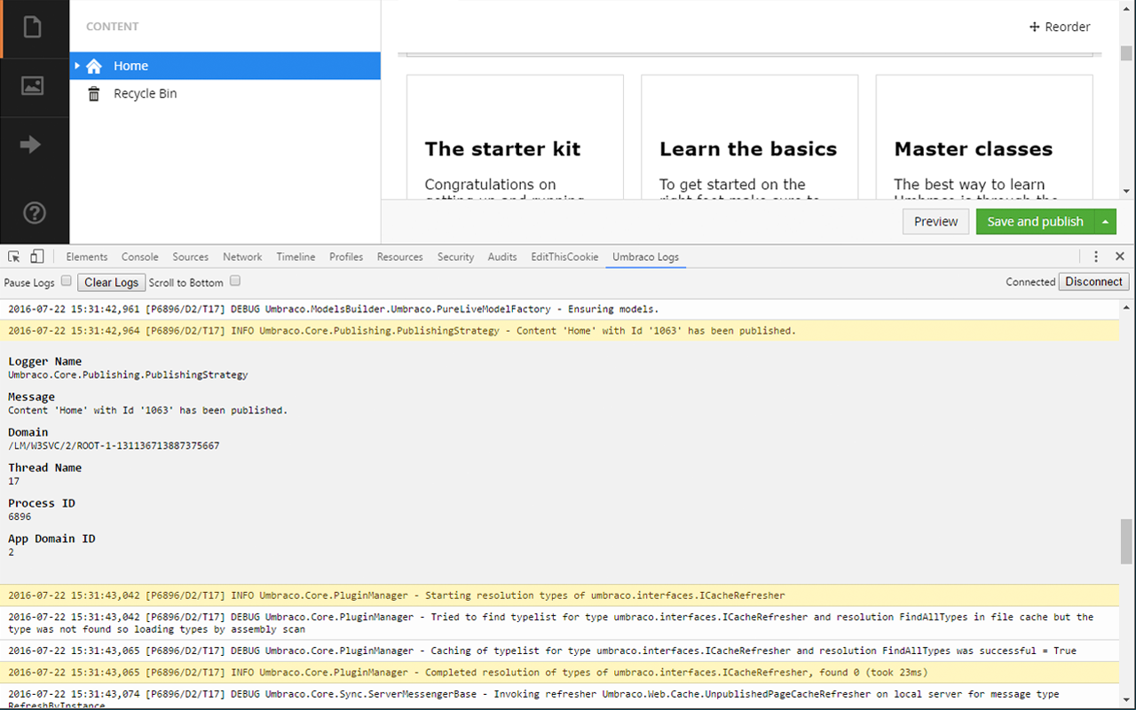 Umbraco Developer Tools Preview image 3