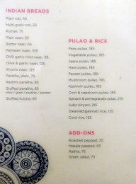 Eden Vegetarian menu 5