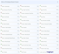 Himalaya Biryani House menu 2